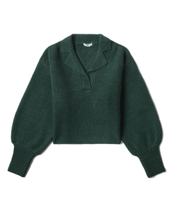 murua polo 领束口袖针织衫