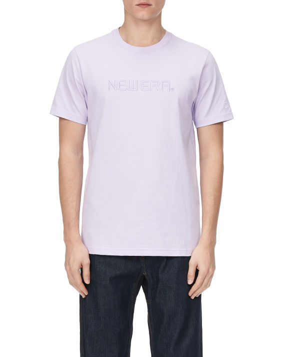 new era logo 刺绣 t 恤