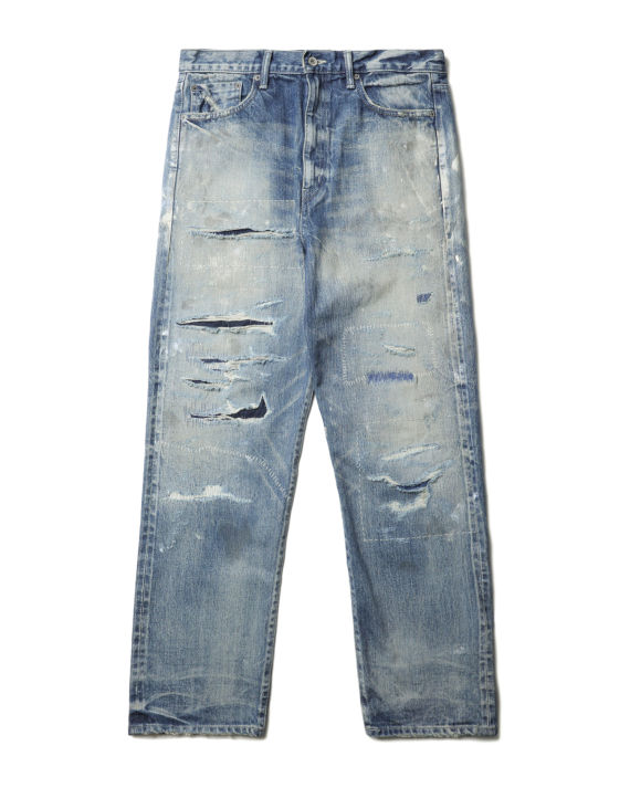 neighborhood 磨损设计牛仔裤