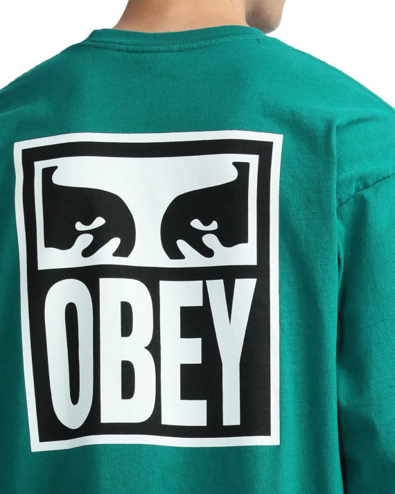 obey logo 印花 t 恤