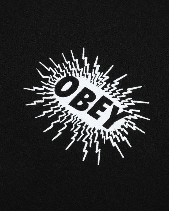 obey logo 印花 t 恤