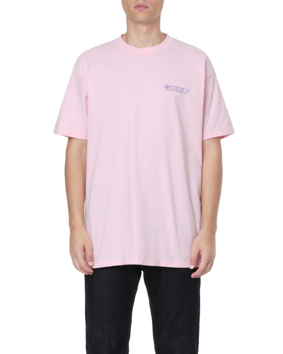 obey 饰 logo 卡车印花 t 恤