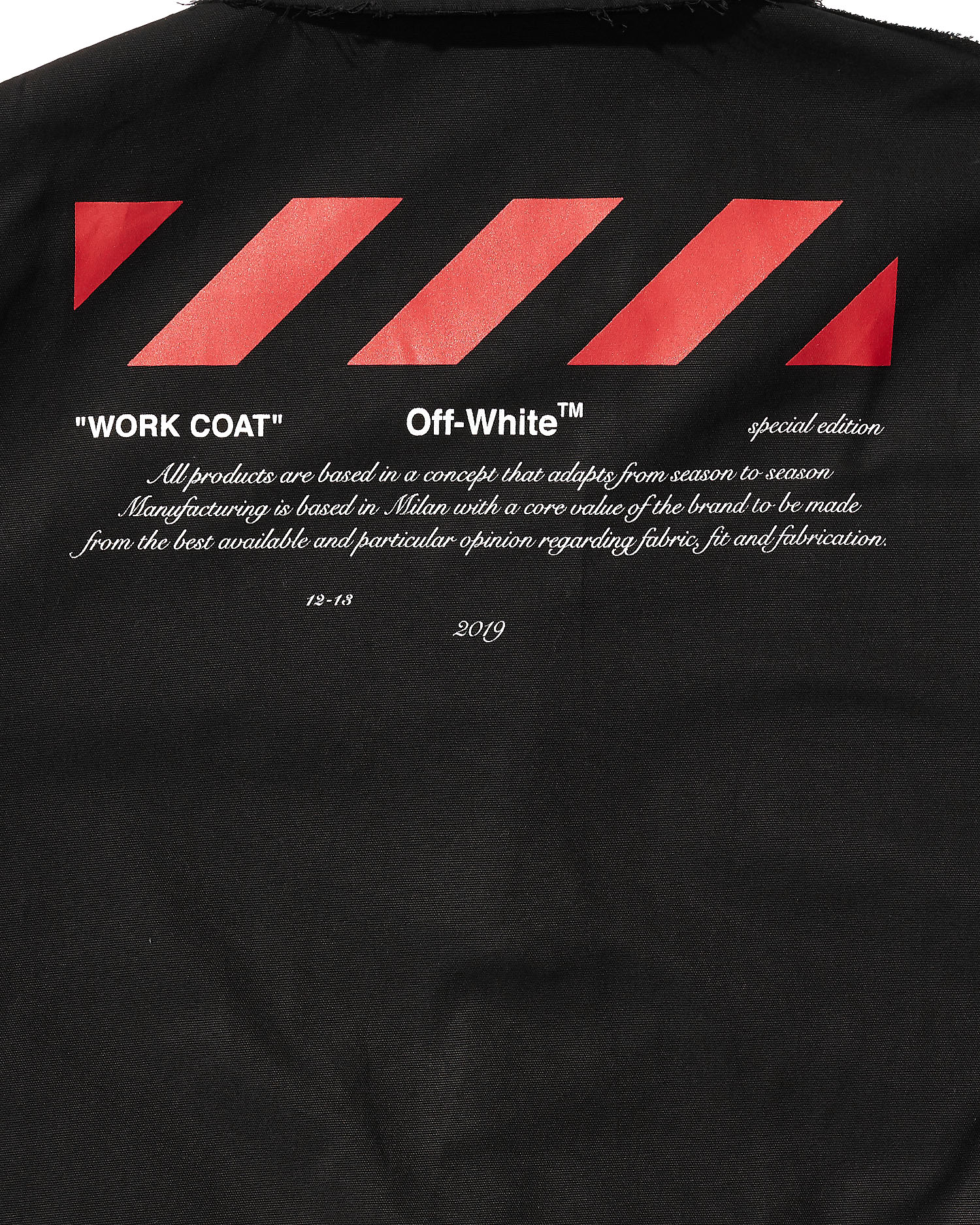 Off white hotsell work coat