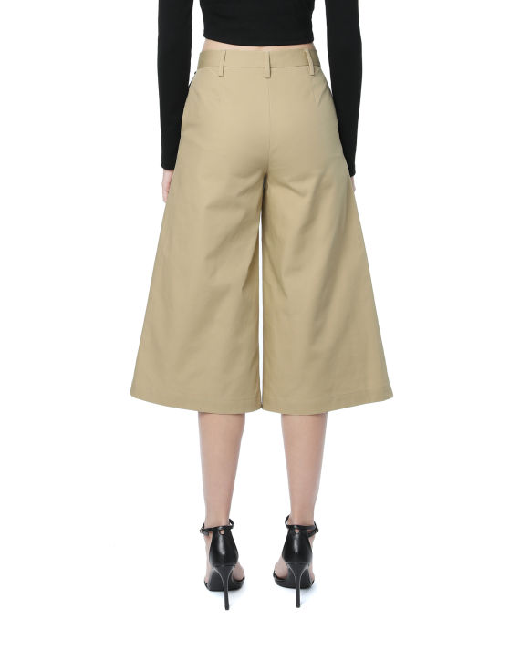 OFF-WHITE c/o VIRGIL ABLOH™ Logo 印花阔腿露踝裤