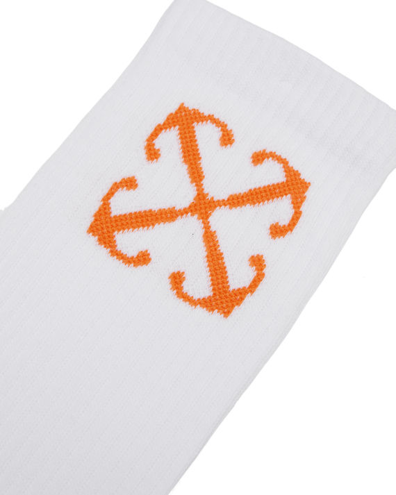 OFF-WHITE c/o VIRGIL ABLOH™ 饰 logo 箭头图案嵌花休闲袜