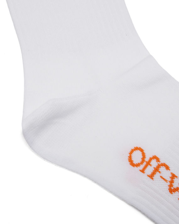 OFF-WHITE c/o VIRGIL ABLOH™ 饰 logo 箭头图案嵌花休闲袜