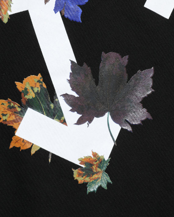 OFF-WHITE c/o VIRGIL ABLOH™ 饰箭头标志树叶印花连帽卫衣