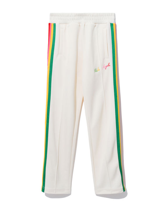 palm angels logo 刺绣彩虹条纹边饰运动裤