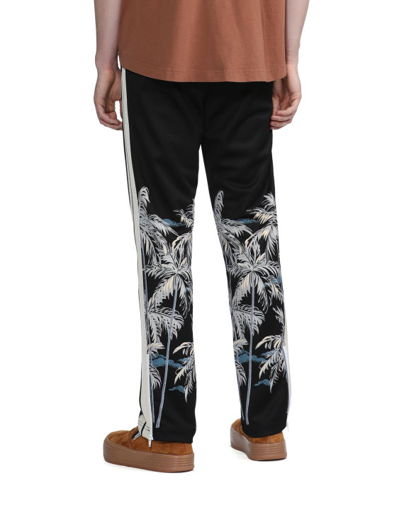 palm angels 棕榈树印花条纹边饰长裤