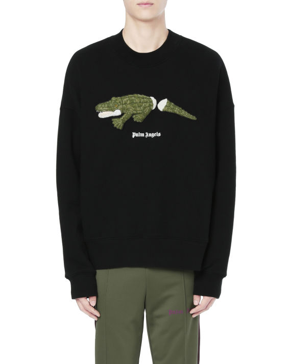 palm angels 鳄鱼植绒卫衣