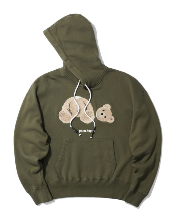 palm angels 小熊植绒连帽卫衣