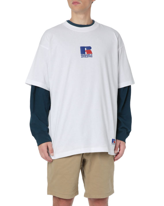 russell athletic logo 印花 t 恤