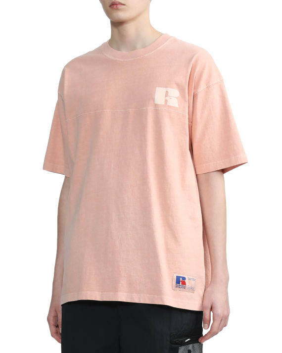 russell athletic 后背 logo 印花水洗效果 t 恤