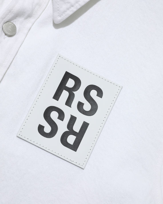 raf simons logo 缝饰直排扣夹克