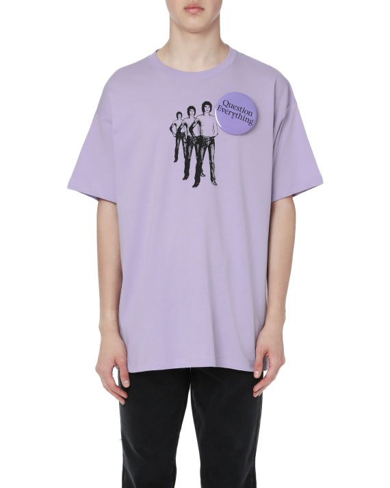 raf simons 图案印花 t 恤