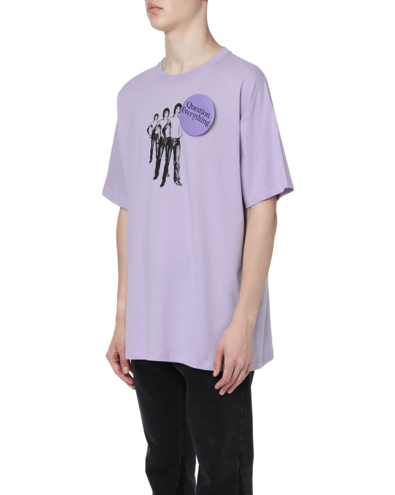 raf simons 图案印花 t 恤