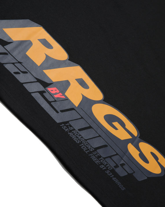 r.g.s logo 徽章缝饰 t 恤