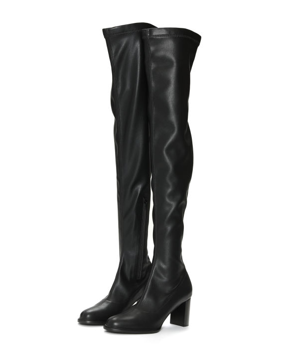 Stella Mccartney 皮革高跟过膝靴 Stella Mccartney 皮革高跟过膝靴
