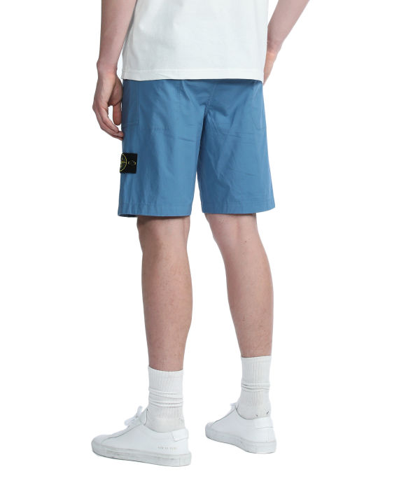STONE ISLAND Logo 缀饰饰口袋短裤