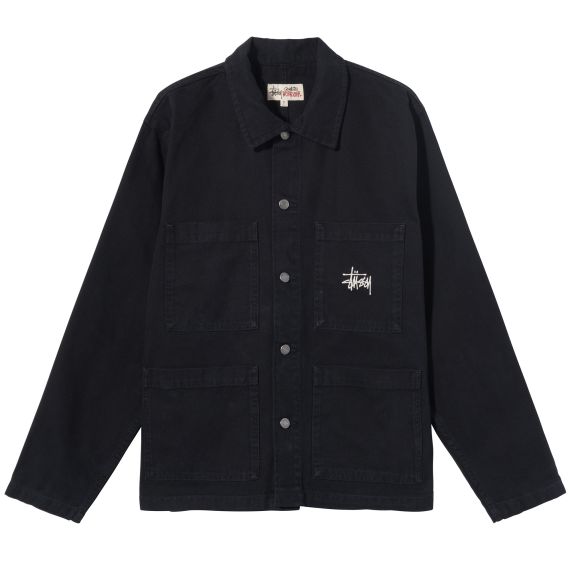 stussy 工装牛仔夹克