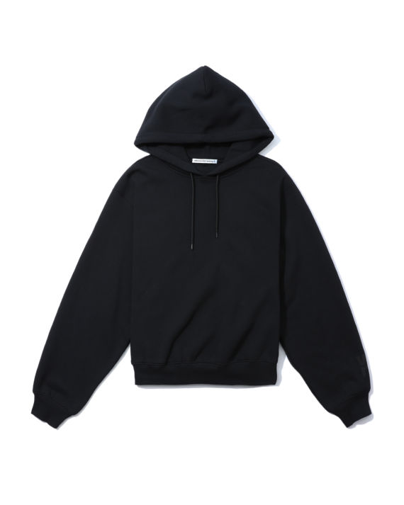 alexanderwang.t logo 印花连帽卫衣