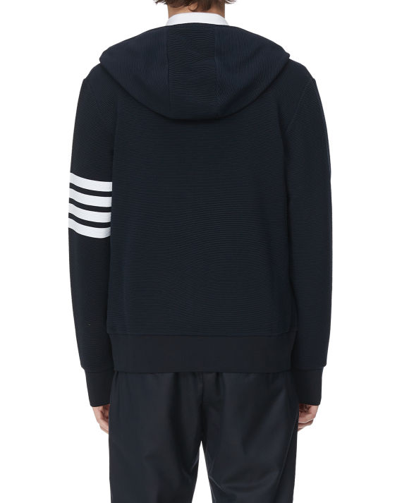 thom browne 饰四条纹拉链卫衣