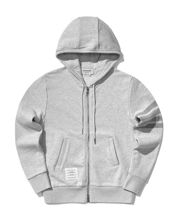 thom browne 饰四条纹拉链卫衣