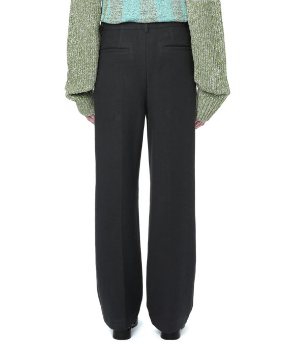 we11done logo 缝饰休闲裤