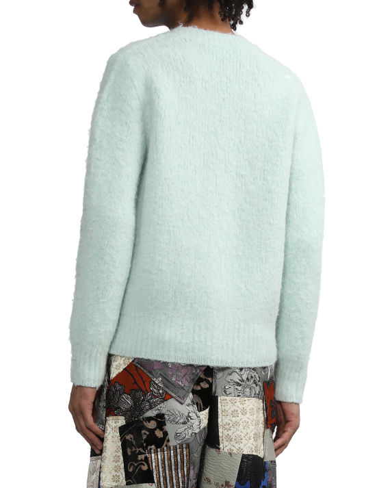 ami 毛绒针织开衫