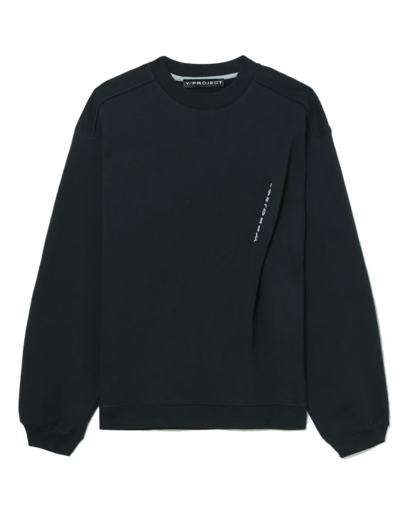 y/project 饰 logo 捏褶细节卫衣