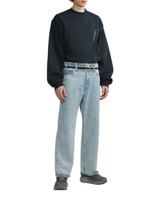 y/project 饰 logo 捏褶细节卫衣