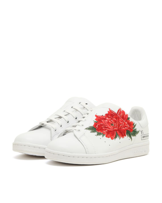 adidas 联乘系列 stan smith 花朵刺绣运动鞋