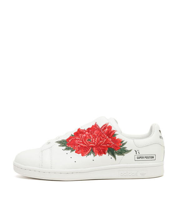 adidas 联乘系列 stan smith 花朵刺绣运动鞋