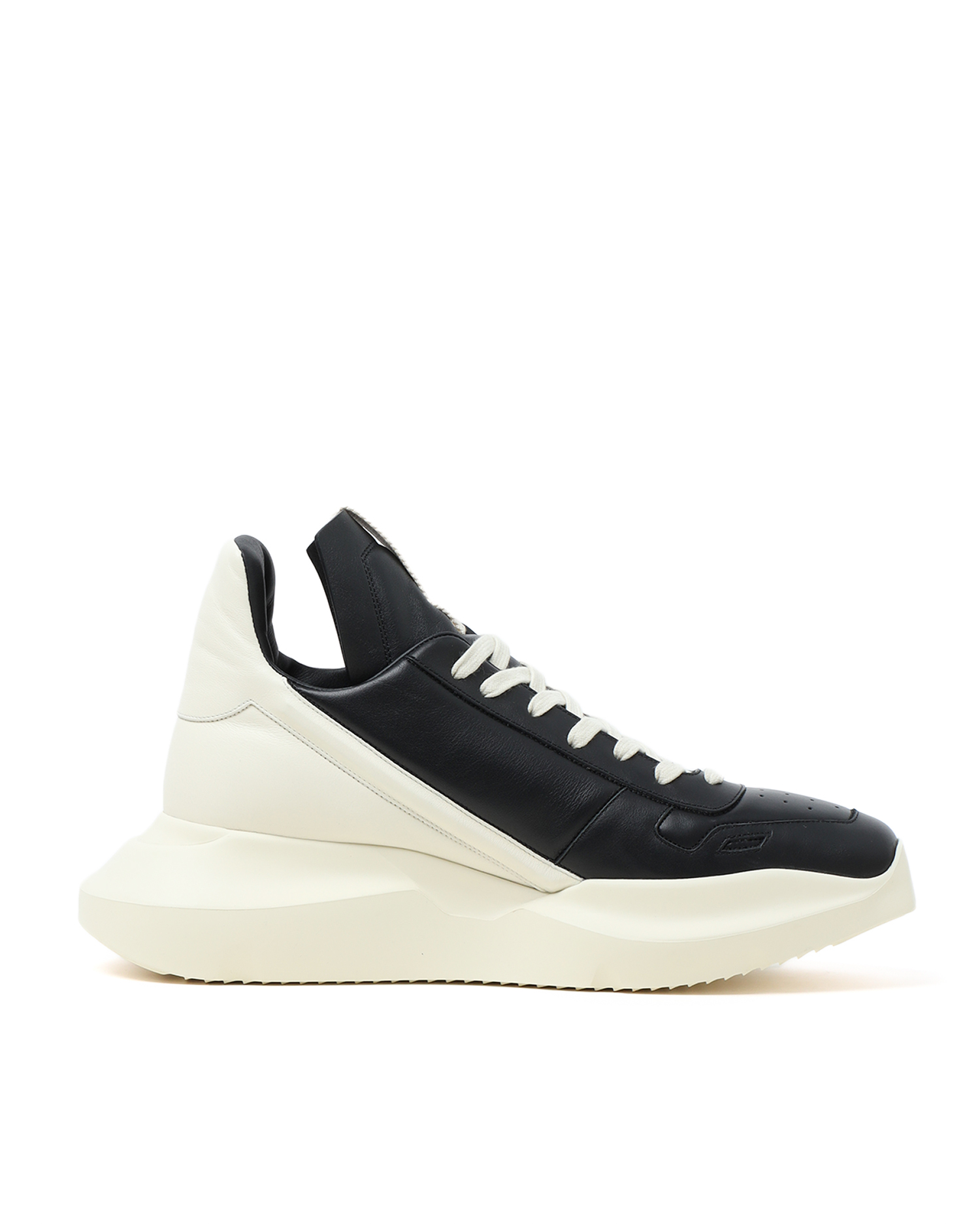 Rick Owens Geth Runner 拼色厚底运动鞋